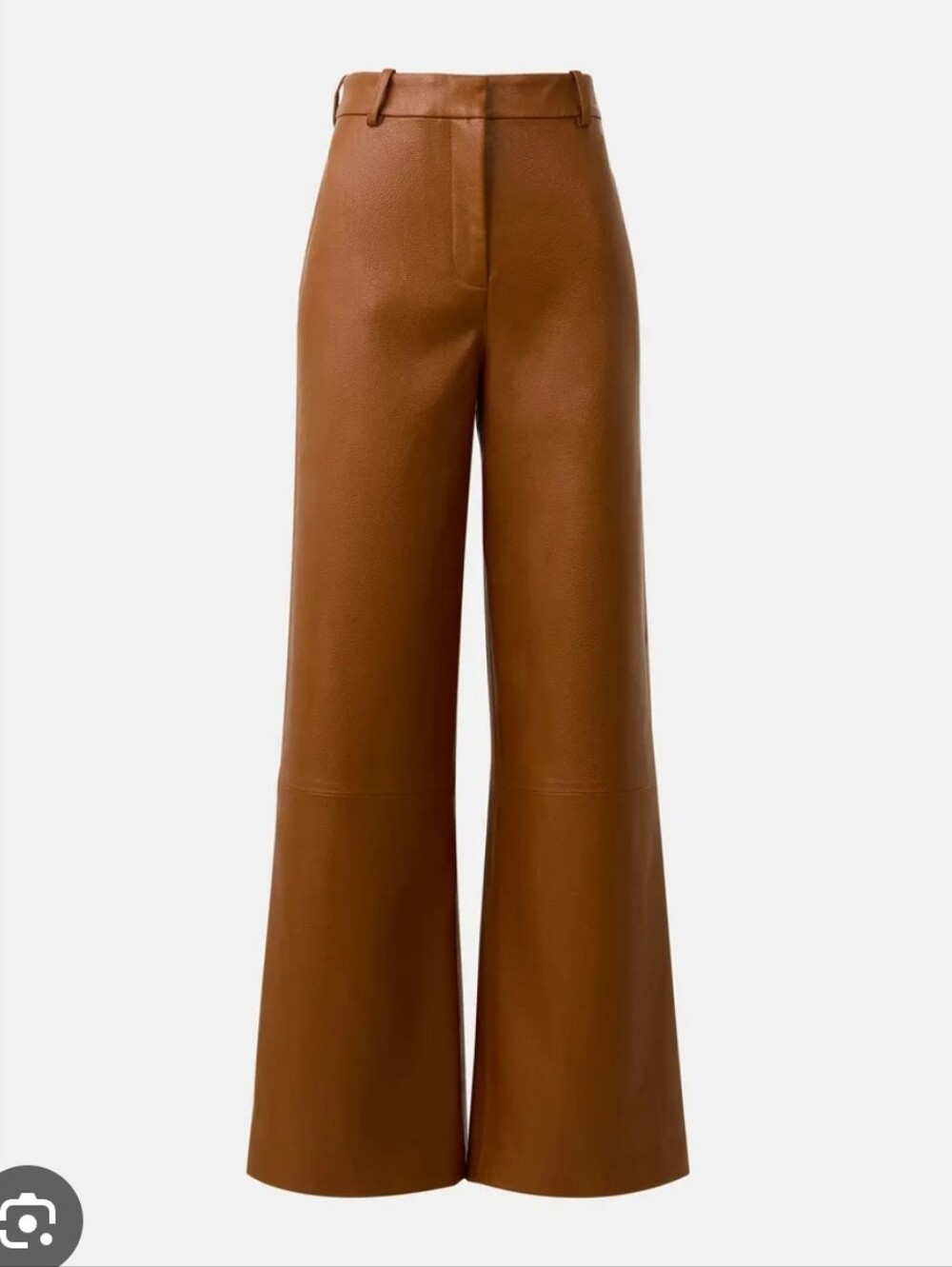 ROSETTA GETTY FAUX LEATHER WIDE LEG PANTS SIZE 4 MSRP $360
